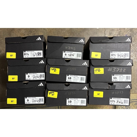Adidas Adizero Electric Football Cleats Lot of 9 main image 4